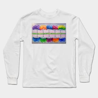 Rainbow landscape Long Sleeve T-Shirt